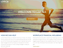 Tablet Screenshot of loricawealth.com